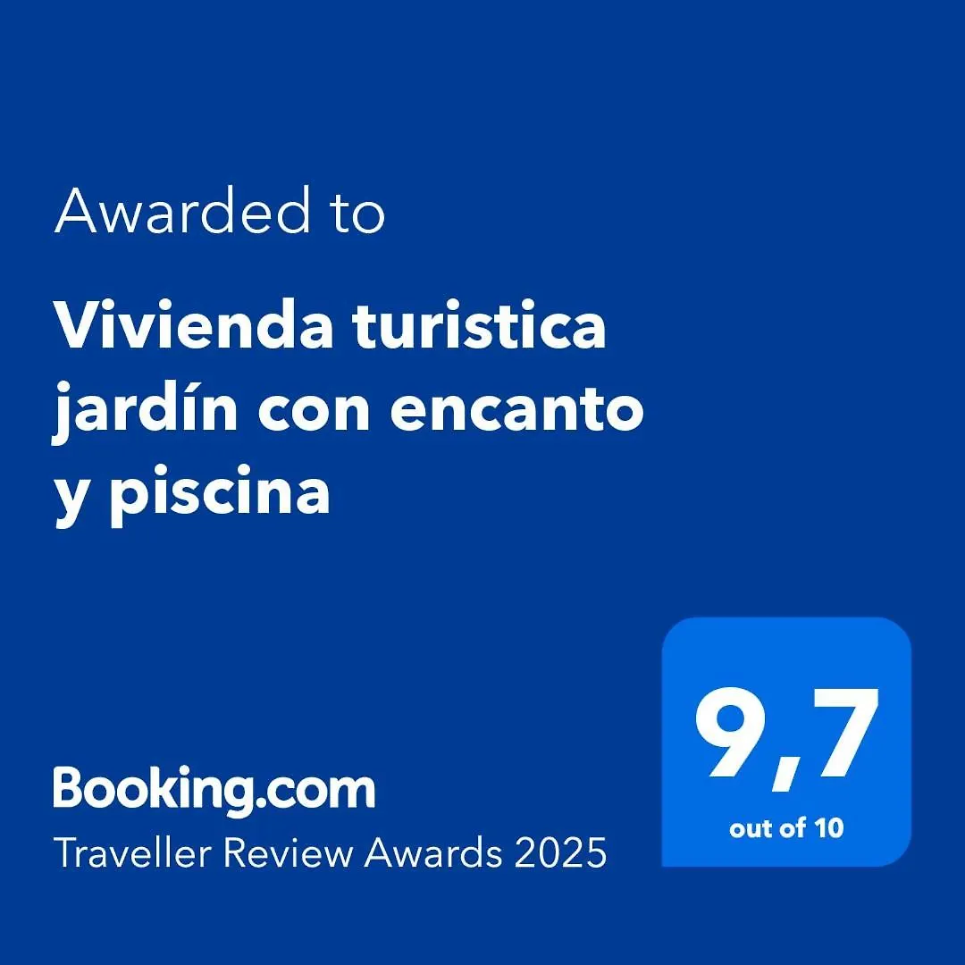 Vivienda Turistica Jardin Con Encanto Y Piscina Emaldia 0*,